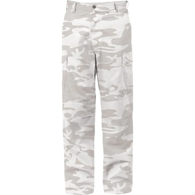 Kalhoty Rothco BDU white camo
