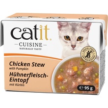 Catit Cuisine Stew Kuracie mäso s tekvicou 24 x 95 g