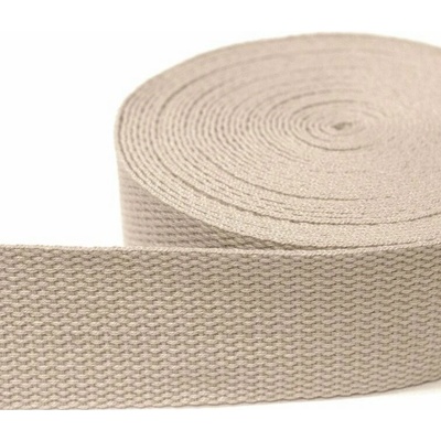Popruh bavlněný 38mm 126509 více barev b: 37 béžová – Zboží Dáma