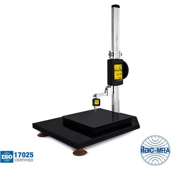 MIROTECH Дигитален дебеломер Microtech DataMet ISO 9073-2 - стойка, обемни нетъкани материали, 0-150 мм, 0, 0001 мм (137331274)