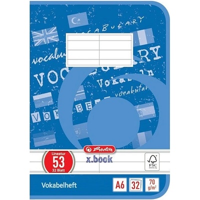 Herlitz Sešit A6 linka