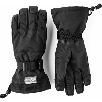 Hestra Gauntlet Sr. 5 prsté svart/svart