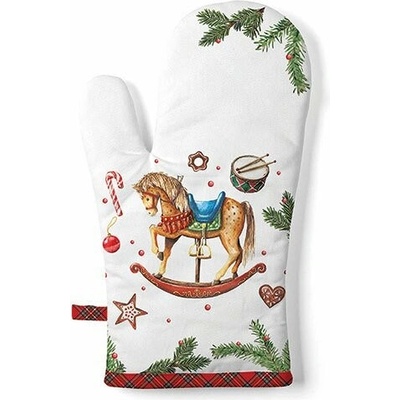 Ambiente Europe BV Chňapka Hojdajúci koník 18 x 30 cm