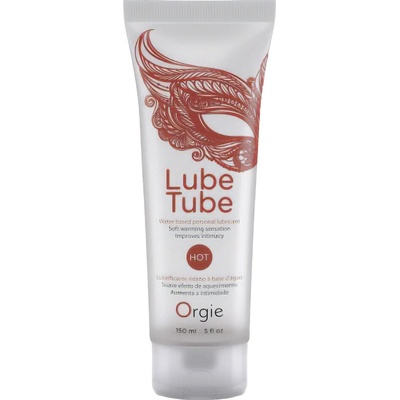 Lubrikant Vodný Rozpálený Lube Tube Hot 150 ml Orgie
