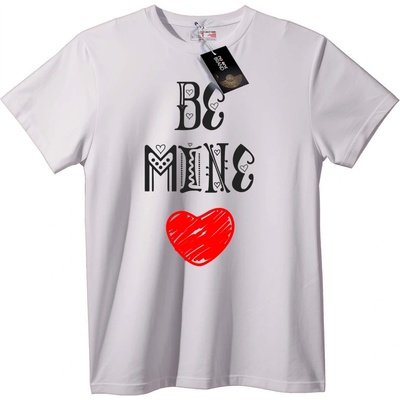 NOONEBRAND Тениска Бъди мое сърце - 5XL, Black
