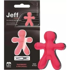 Mr&Mrs Fragrance Аромат за кола Mr&Mrs Jeff Chrome Малина и Пачули (Червен)