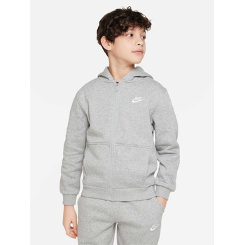 Nike Суитшърт k nsw club flc hd fz ls lbr