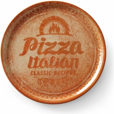 Hendi Pizza talíř Kolekce receptů Brick Red Červená o310mm