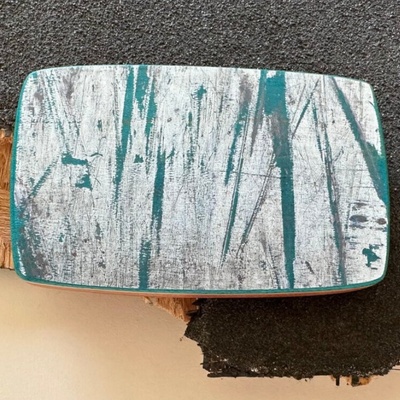 Wood Style opasek Skejt Kulatý spona 26 Hnědá