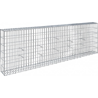 Gabionová stěna 180x60x12 cm, oko 10x3,75 cm