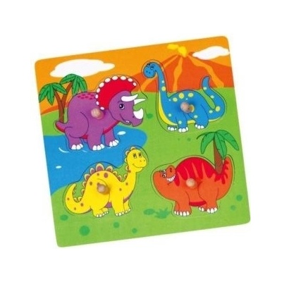 Studo Wood Vkládačka Dinosaurus