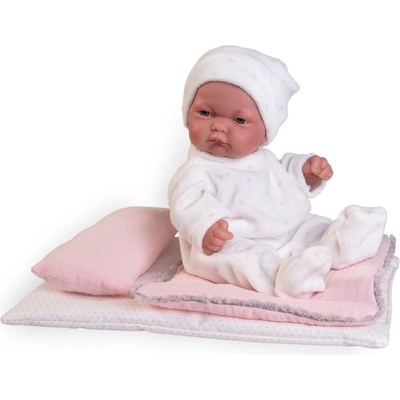 Antonio Juan 84094 PITU realistická miminko s celovinylovým tělem 26 cm