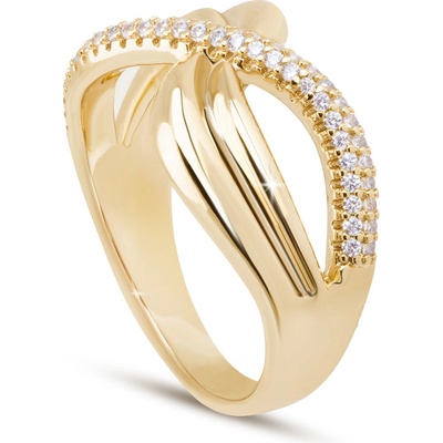 Biju Pozlacený s miniaturními zirkony 4000403