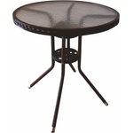 Bogdan Furniture Am Ратанова маса 4125 B ф75/72h кафява