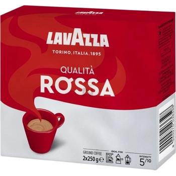 LAVAZZA Мляно кафе Lavazza Qualita ROSSA DuoPack 2x250гр