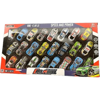 CAB Toys Autíčka pretekárske 24ks CABT138