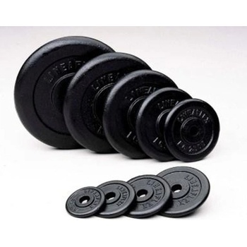 S-Sport Чугунени дискове за тежести 2x2, 5 кг S-SPORT