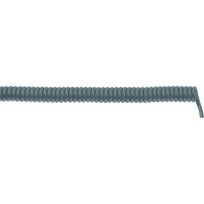 Lapp 73220420 špirálový kábel UNITRONIC® SPIRAL LiF2Y11Y 500 mm / 2000 mm 18 x 0.34 mm² sivá 1 ks
