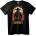 NOONEBRAND Тениска Каубойски Западен Стил - XS, Black
