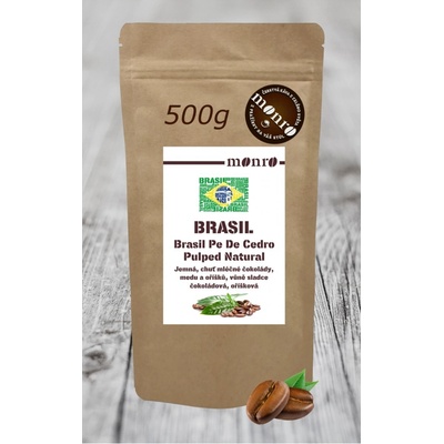 Monro 100% Arabika Brasil Pè de Cedro Estate zrnková 0,5 kg