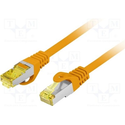 Lanberg PCF6A-10CU-2000-O Patch S/FTP Kat: 6a RJ45 vidlice z obou stran Cu