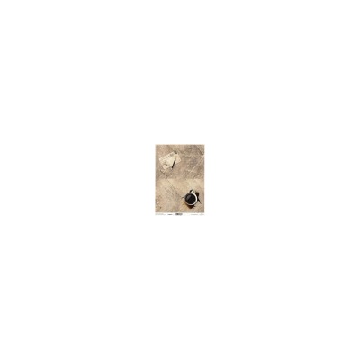 Papír pro scrapbook 200g A4 - káva, starý dopis nezařazeno SCRSCM0053