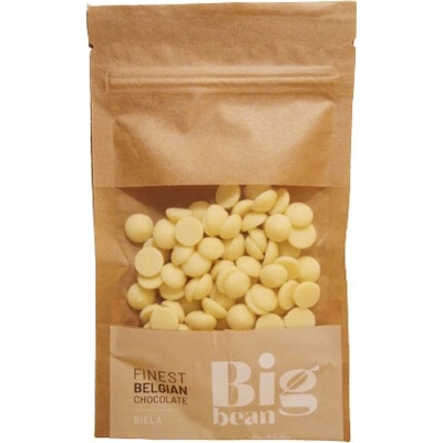 BigBean belgická čokoláda biela, 50 g