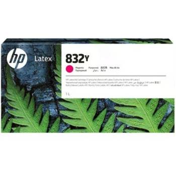 HP 832Y 1L Magenta Latex Ink Cartridge (4UV07A)