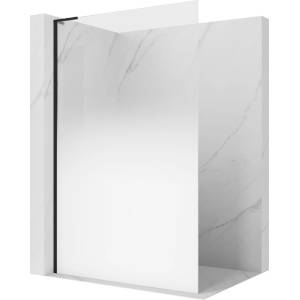 Mexen Kioto L душ стена Walk-in 100 x 200 см, бяла омбре 8 мм, черна - 800-100-103-70-86 (800-100-103-70-86)