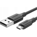 Ugreen 60135 micro USB, 0,5m, černý