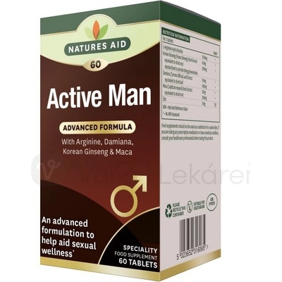 Natures Aid Active Man 60 tabliet