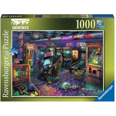 Ravensburger Пъзел Ravensburger от 1000 части - Забравена аркадна зала (12000417)