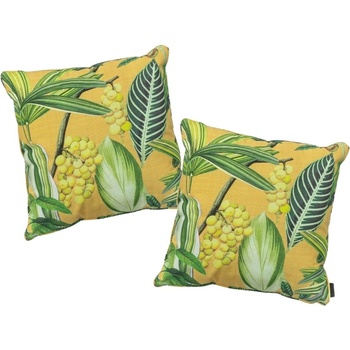 Textilomanie vankúš 2 ks GRAVES žlté 50x50