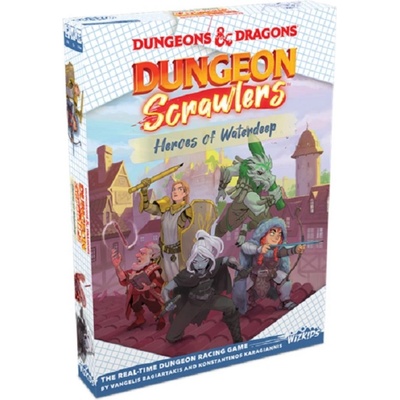 WizKids Настолна игра Dungeons & Dragons - Dungeon Scrawlers: Heroes of Waterdeep - Семейна (BGBG0004513N)