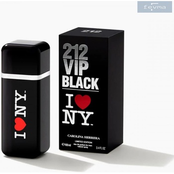 Image 1 of Carolina Herrera 212 VIP Black I Love NY for Men (Limited Edition) EDP 100 ml