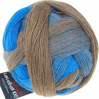 Schoppel wolle Lace ball 100 Pro 2257 Zone Aquatique