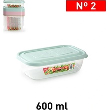 PlasticForte Dóza Classic 600 ml 18 x 11 x 5 cm