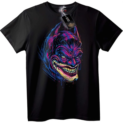 NOONEBRAND Тениска Неонов Прилеп Череп - 3XL, White