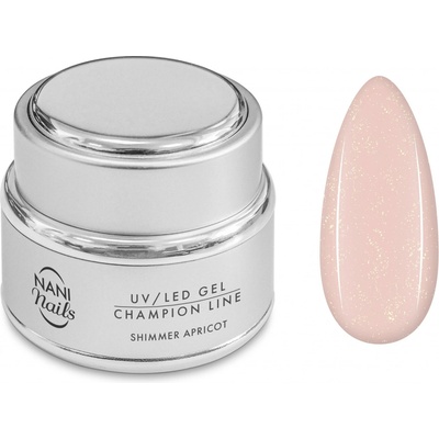 NANI UV/LED gel Champion Line Shimmer Apricot 15 ml – Zboží Dáma