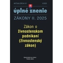 Aktualizácia II/1 - Živnostenské podnikanie - Poradca s.r.o.