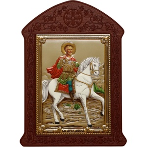  Свети Мина с mdf дърворезба (is31291-d)