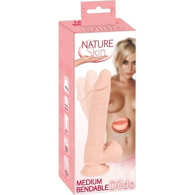 Nature Skin Dildo with a Suction Cup 24 cm