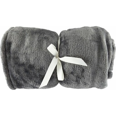 Olive Home Mäkká deka šedá 120x150