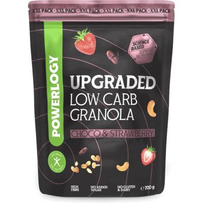 Powerlogy Upgraded Low Carb Granola Choco & Strawberry 700 g