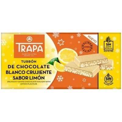 Шоколад Turron Trapa бял с лимон 175гр