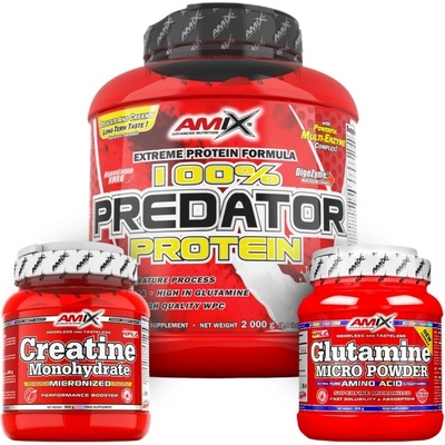Amix Nutrition 100% Predator Protein + L-Glutamine + Creatine Mono