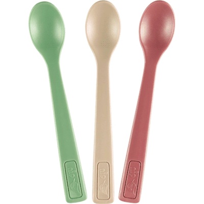 NIP Комплект прибори за хранене NIP Еat Green - Многоцветни, 3 броя (4000821370661)