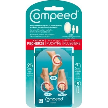 Compeed náplast na puchýře mix 5 ks