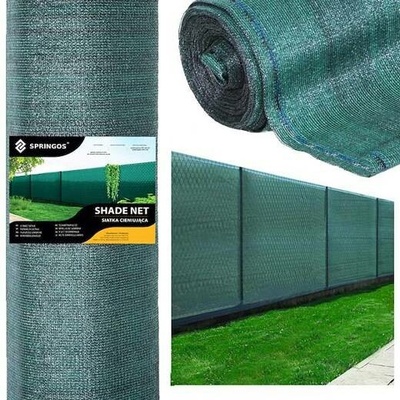 Springos Tieniaca sieť - 90% tienenie - 1x25m - 140g/m2 - zelená