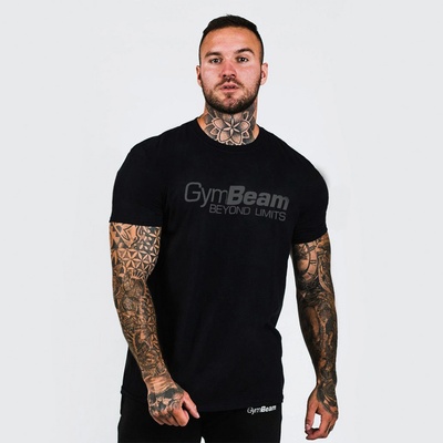 GymBeam tričko Beyond Limits black – Sleviste.cz